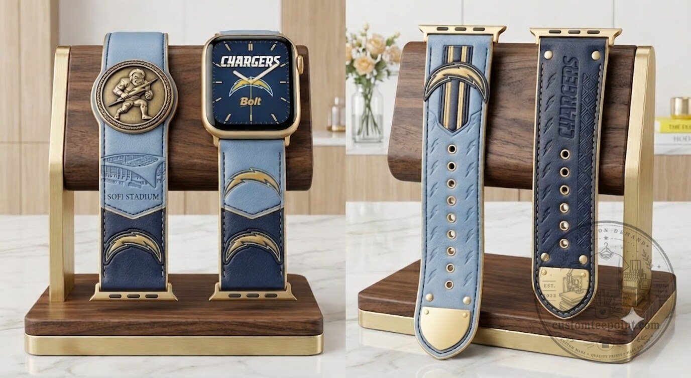 Los Angeles Chargers NFL Special Apple Watch Band Custom
