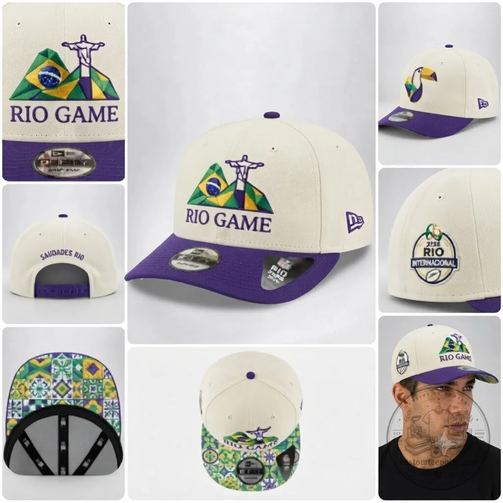 NFL Brazil Game 2026 Ravens New Era 970 Cap